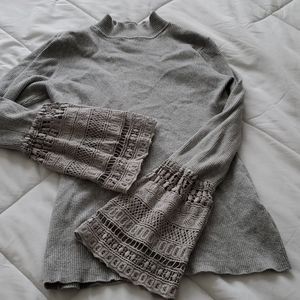 H&M Grey Blouse